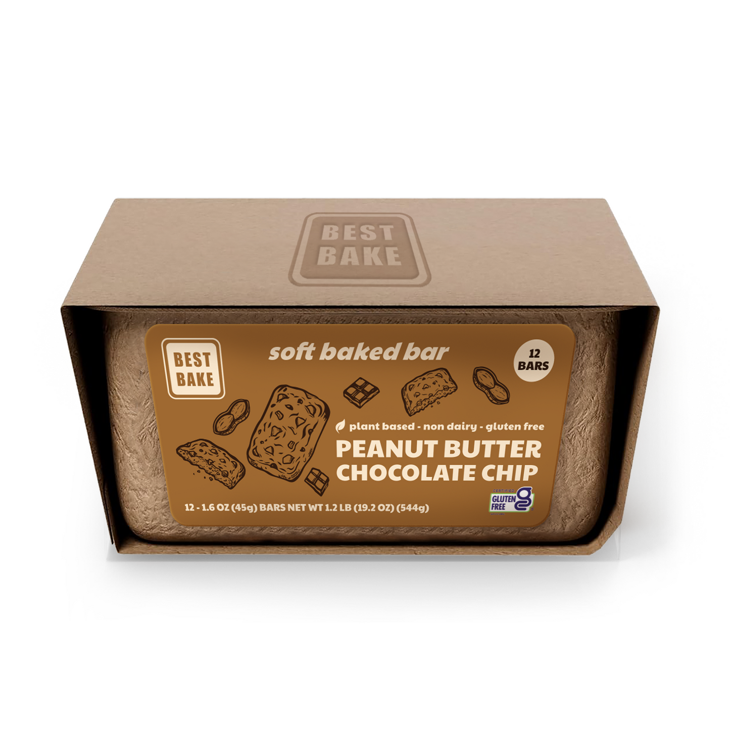 Best Bake Soft Baked Bar Peanut Butter Chocolate Chip