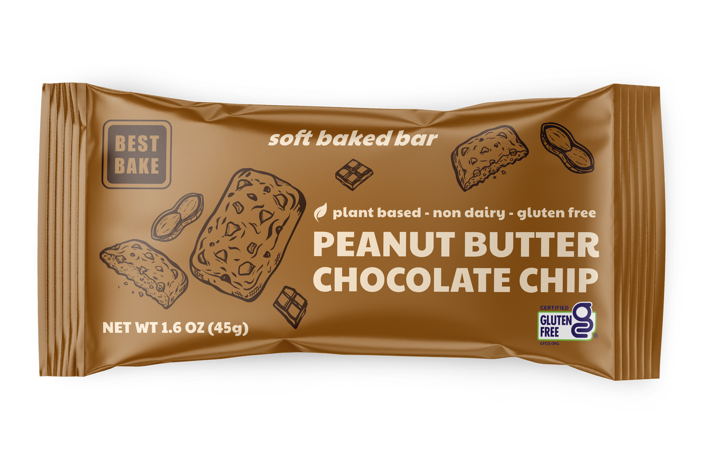 Best Bake Soft Baked Bar Peanut Butter Chocolate Chip