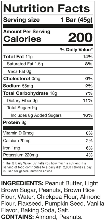 Best Bake Soft Baked Bar Peanut Butter
